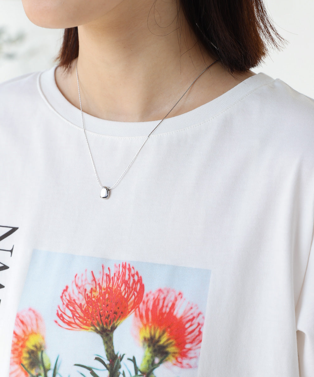 フォトフラワーTシャツ