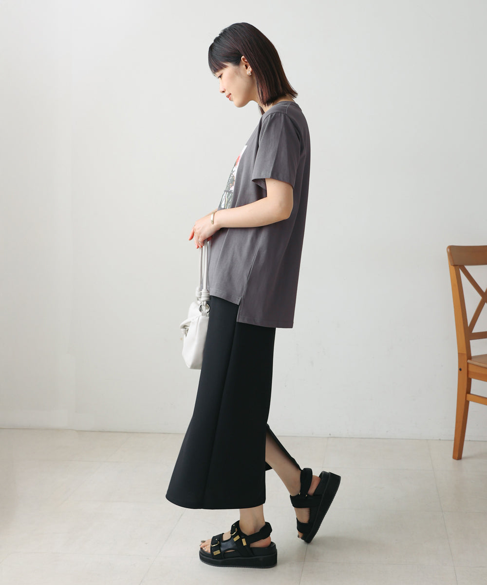 フォトフラワーTシャツ