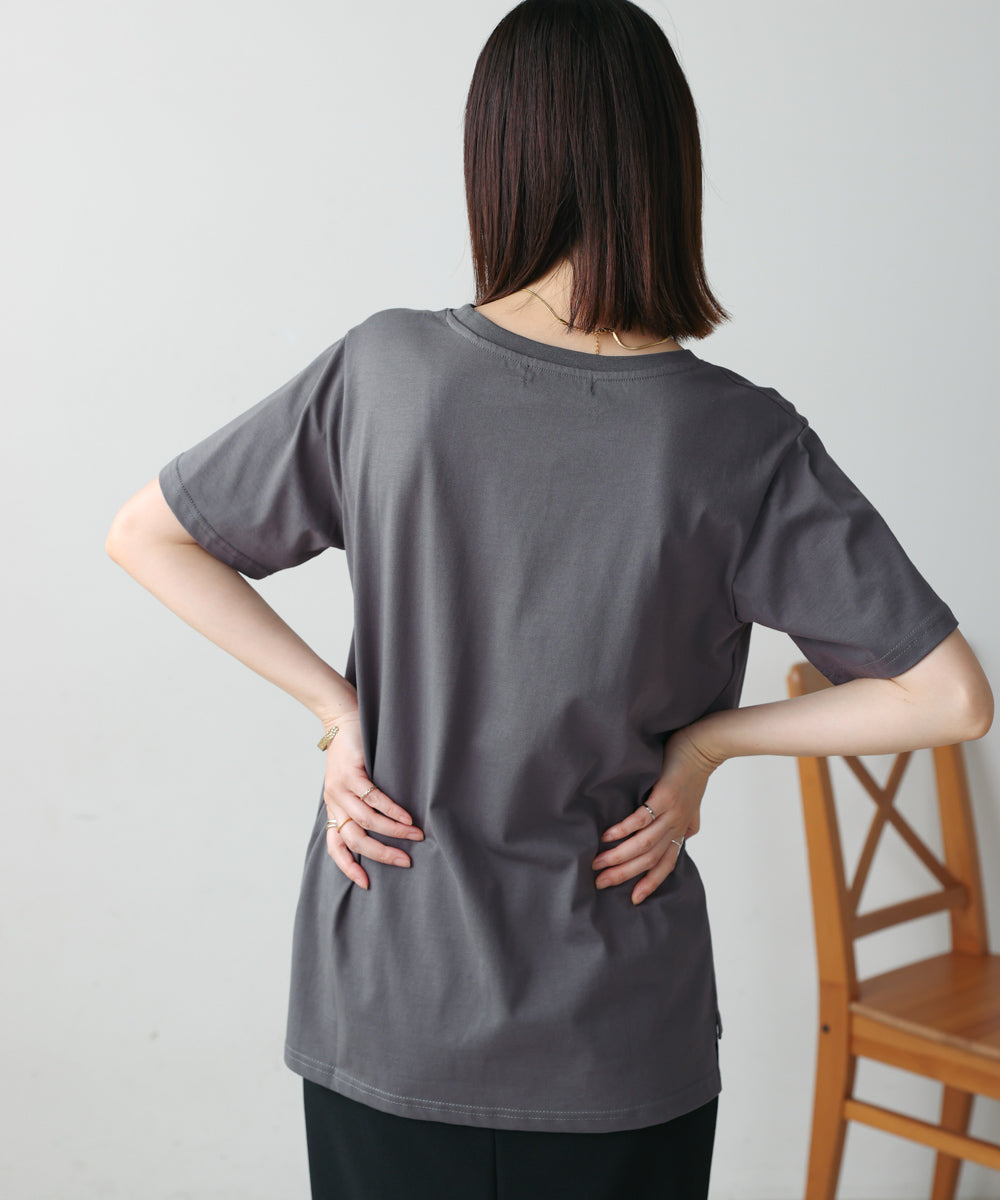 フォトフラワーTシャツ