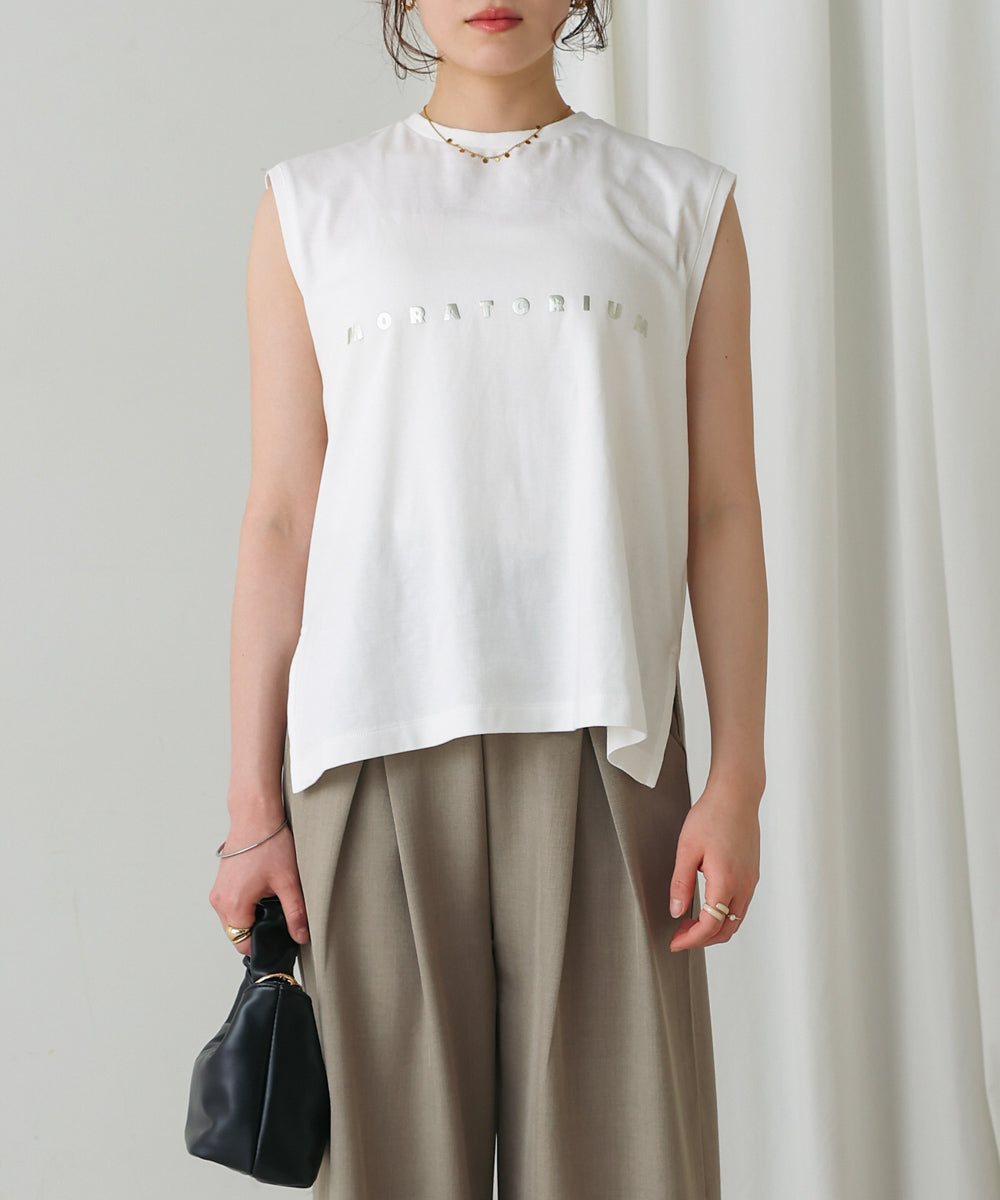 スモール箔ロゴTシャツ