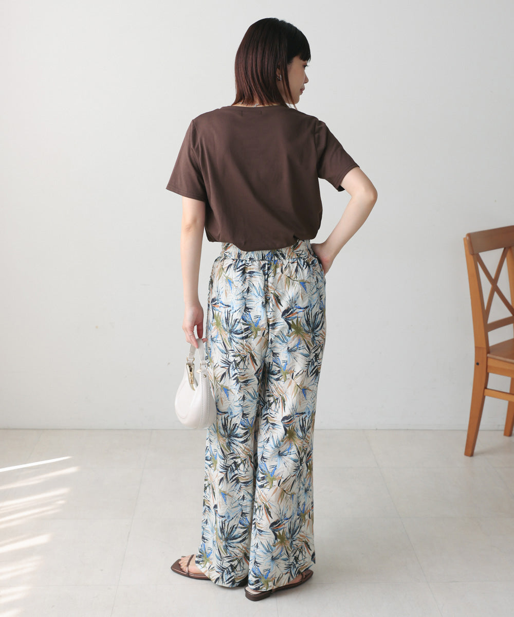 ラメエンボスロゴTシャツ