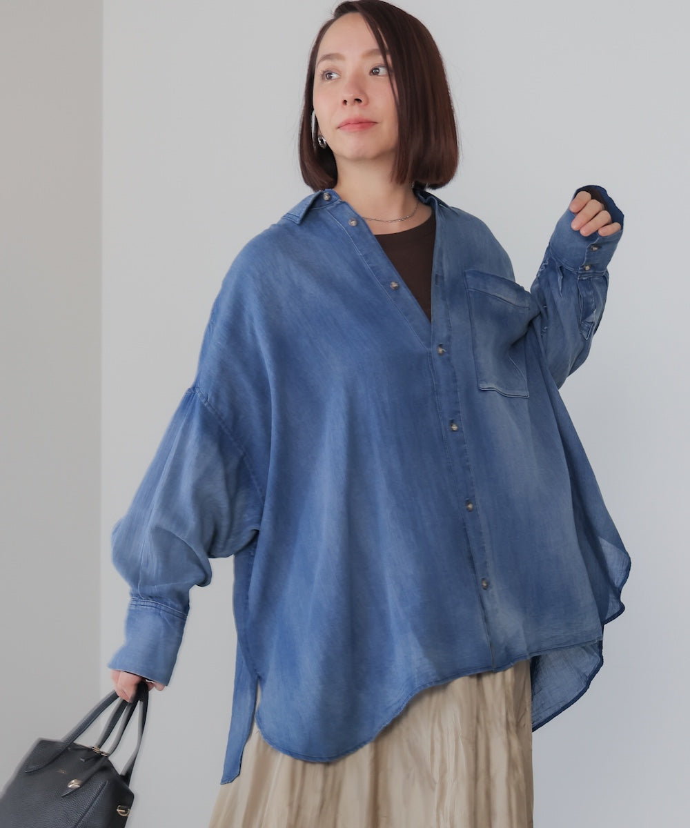 2.5ozデニムシャツ