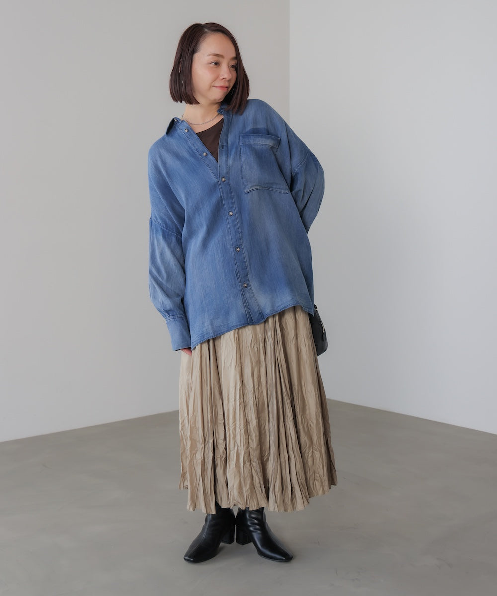 2.5ozデニムシャツ