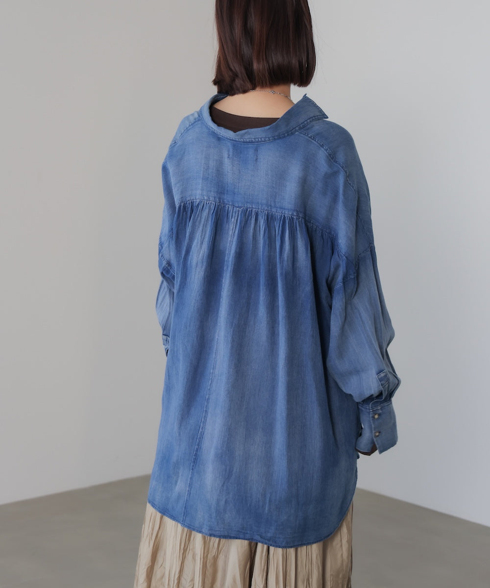 2.5ozデニムシャツ