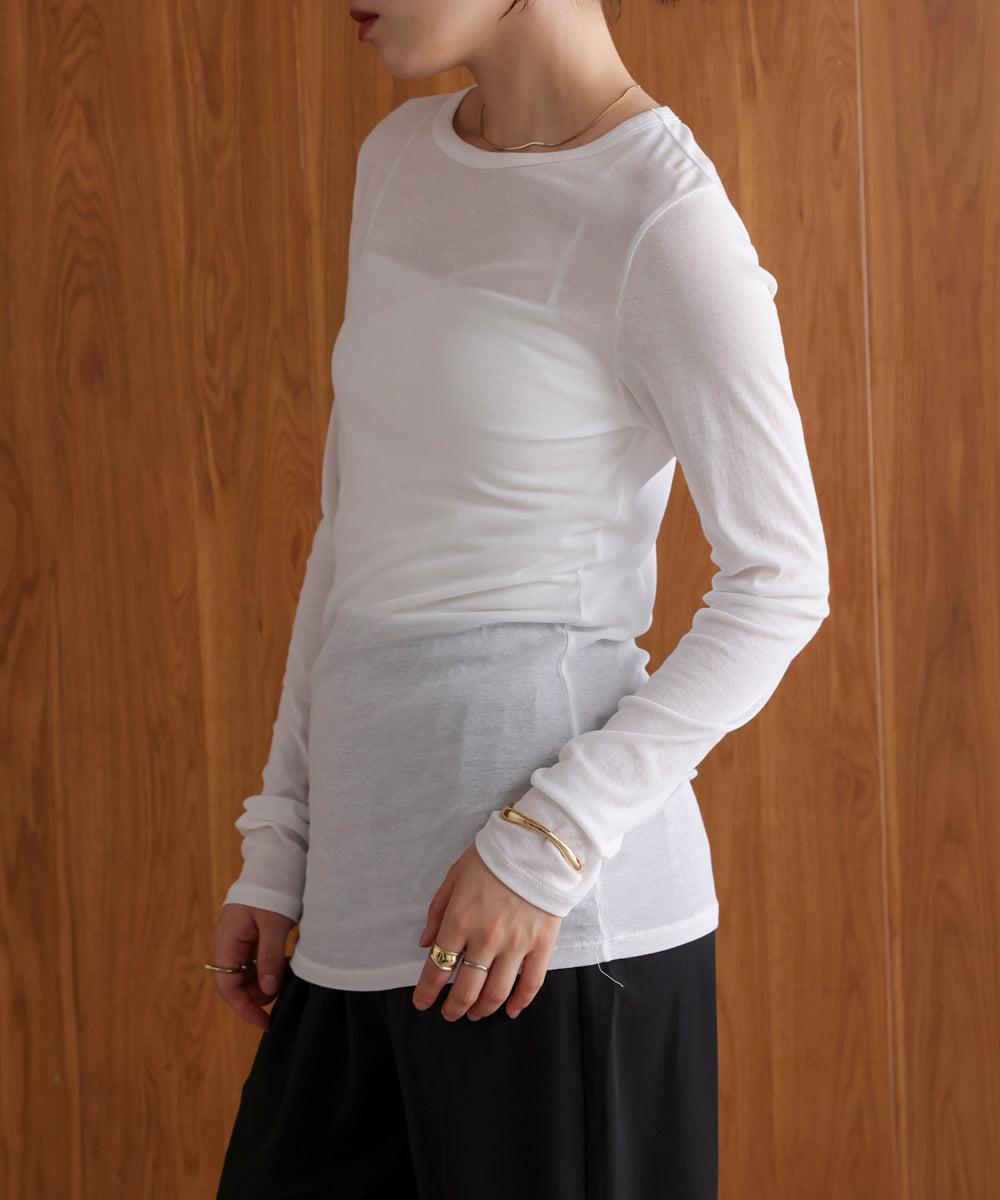 【日本製】クルーネックプルオーバー