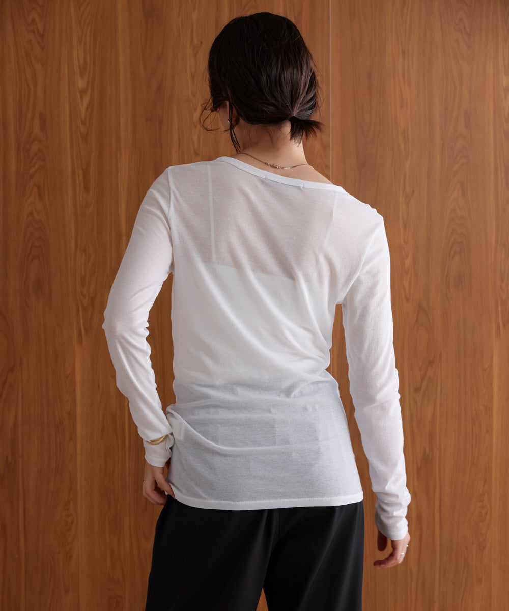 【日本製】クルーネックプルオーバー