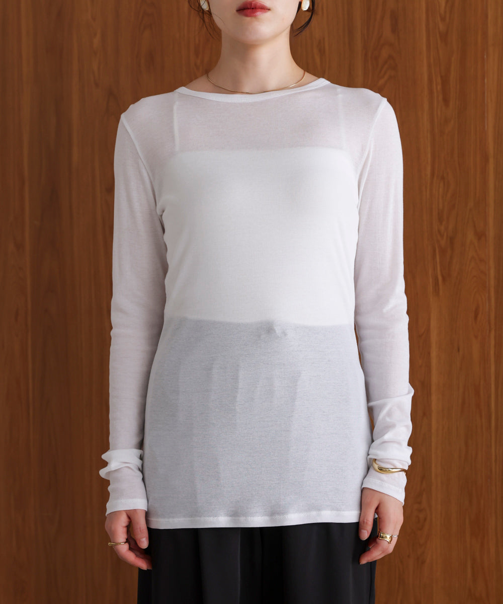 【日本製】クルーネックプルオーバー