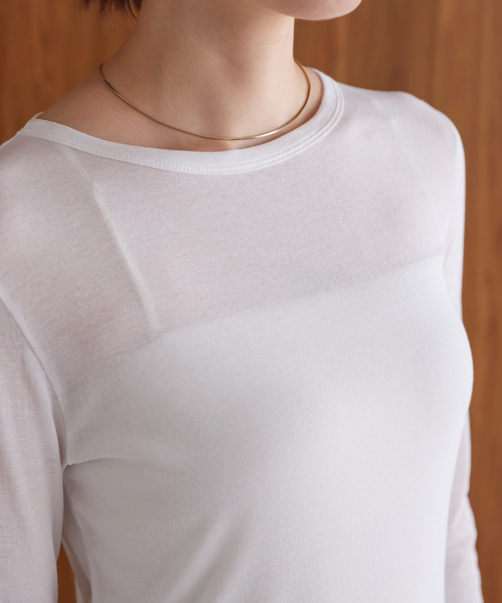 【日本製】クルーネックプルオーバー