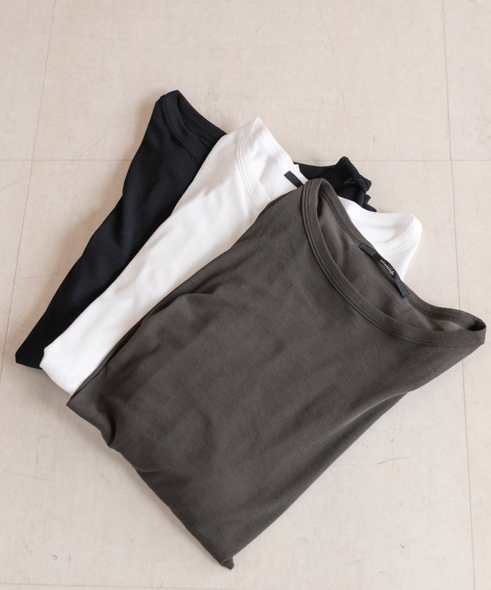 【日本製】クルーネックプルオーバー