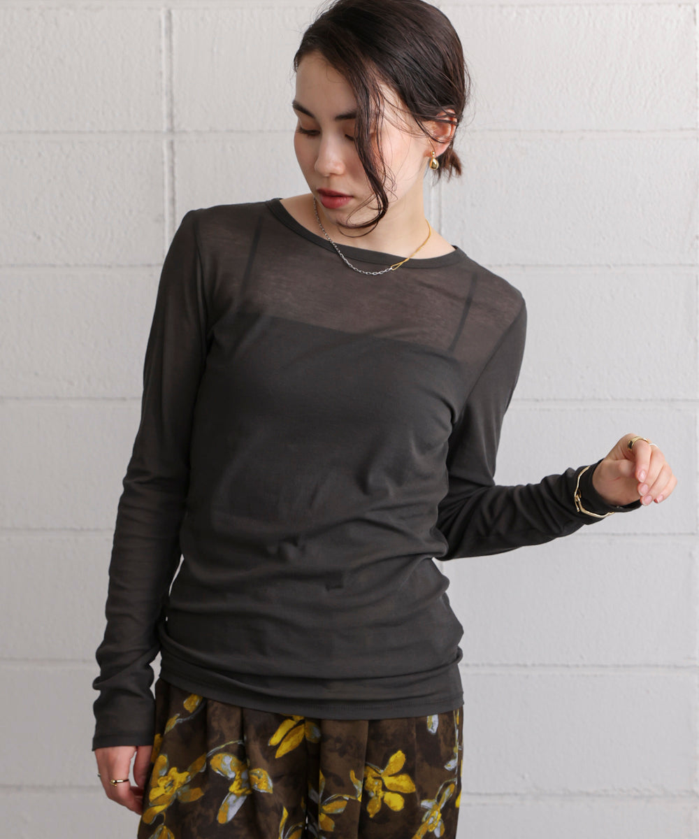 【日本製】クルーネックプルオーバー