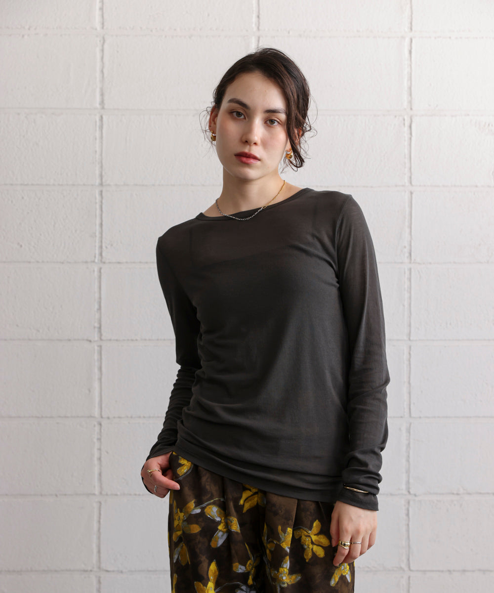 【日本製】クルーネックプルオーバー