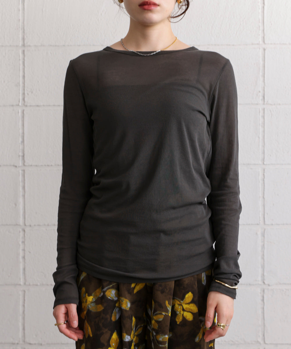 【日本製】クルーネックプルオーバー