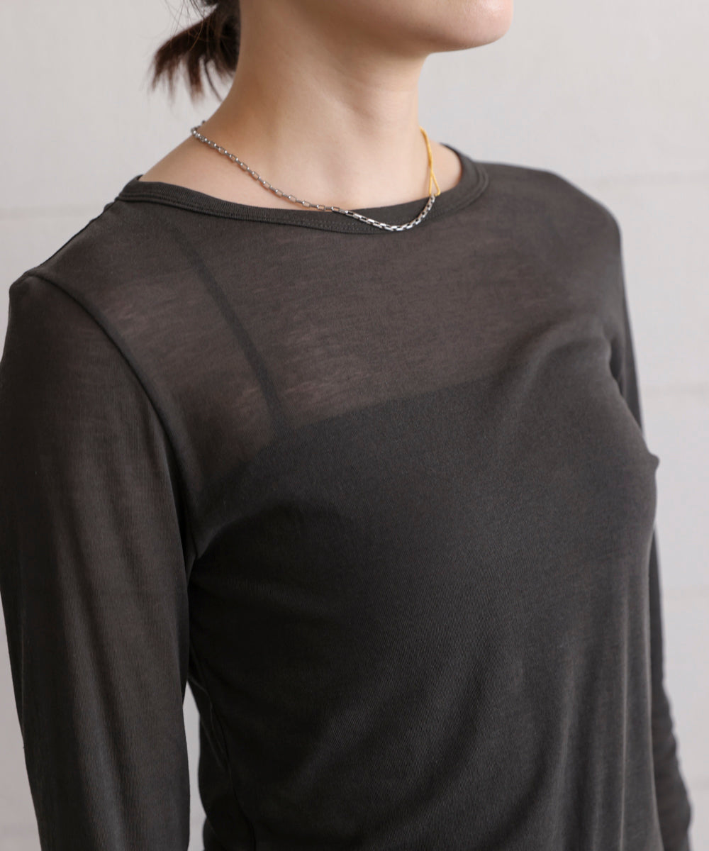 【日本製】クルーネックプルオーバー