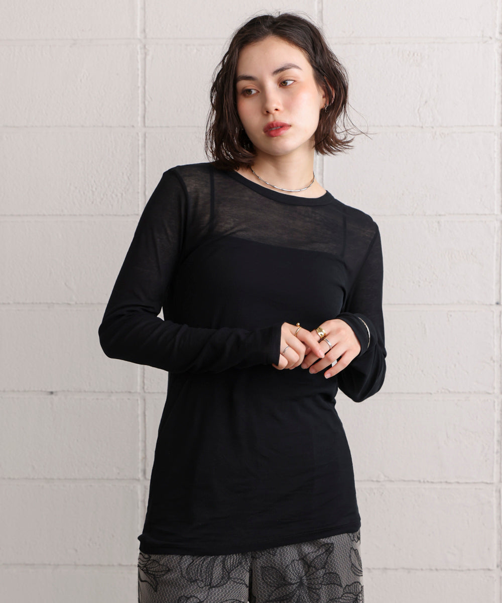 【日本製】クルーネックプルオーバー