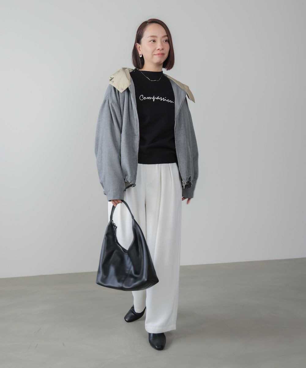 【日本製】フーデッドブルゾン