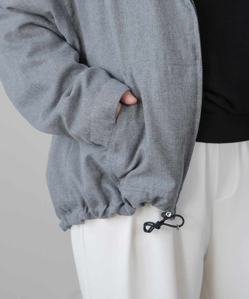 【日本製】フーデッドブルゾン