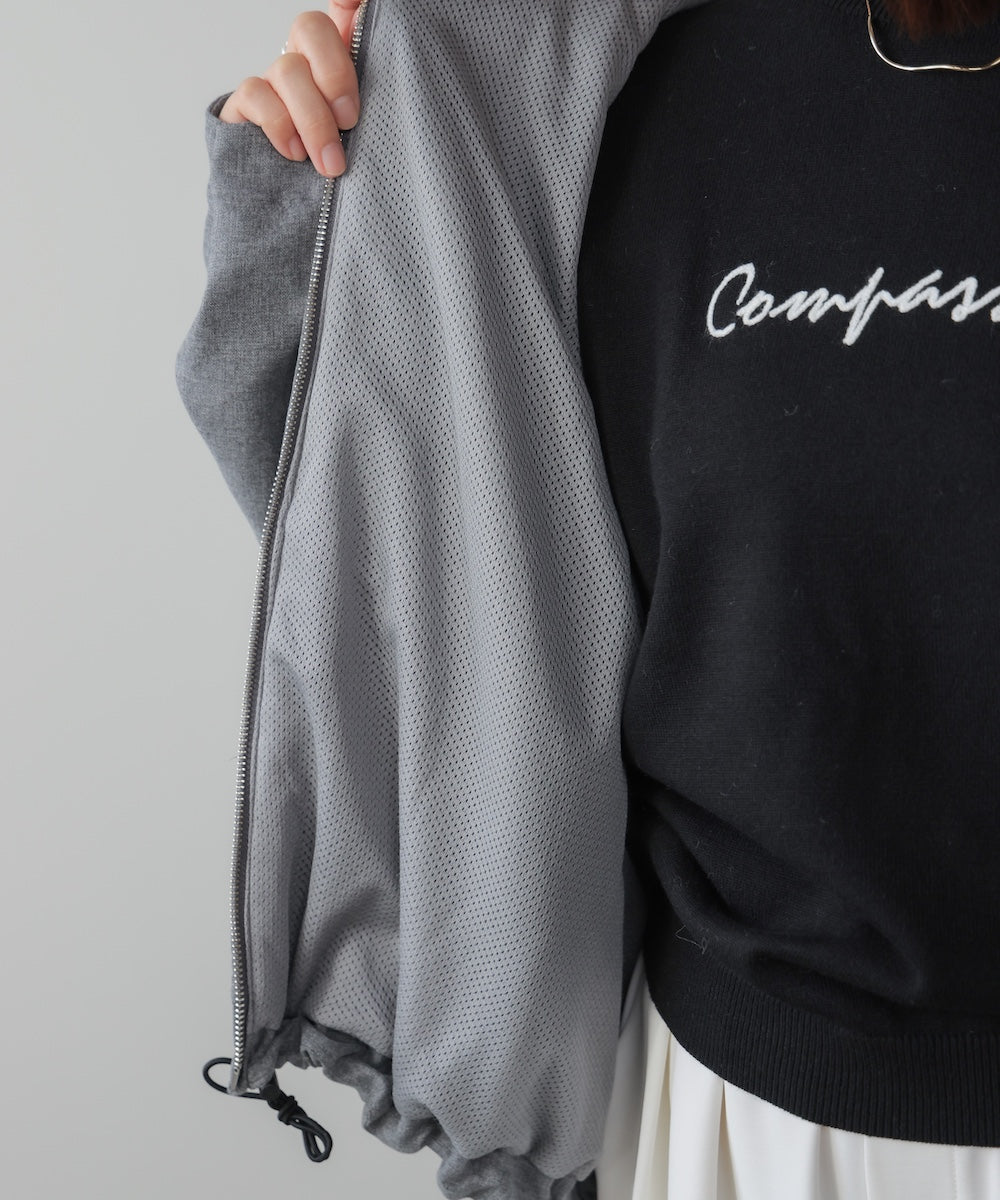 【日本製】フーデッドブルゾン