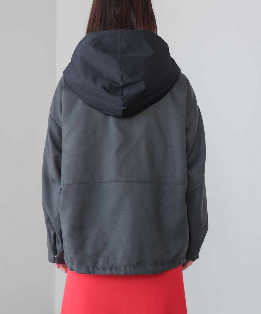 【日本製】フーデッドブルゾン