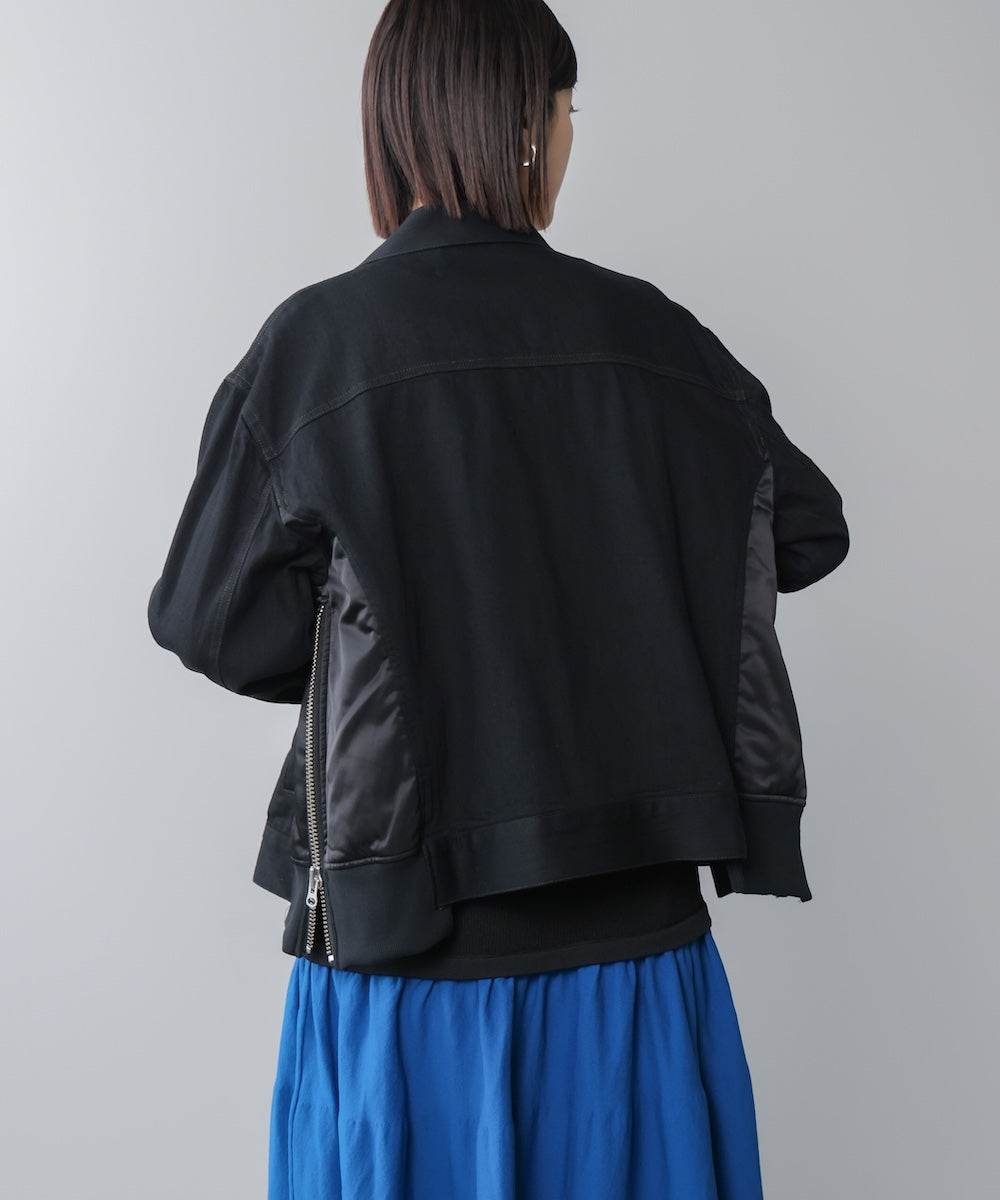 【日本製】ドッキングデニムジャケット