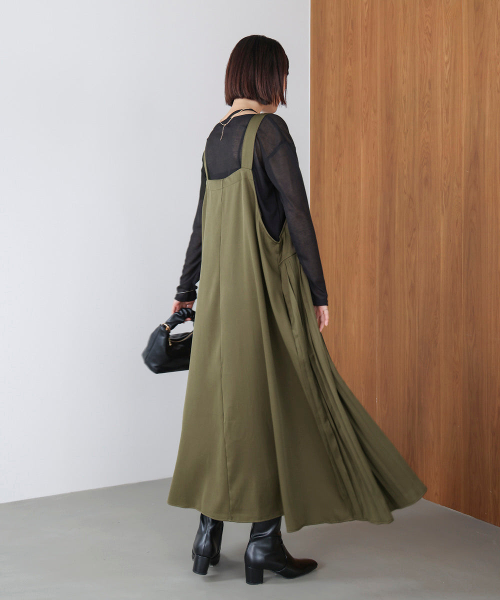 肩ベルトブロッキングジャンスカ