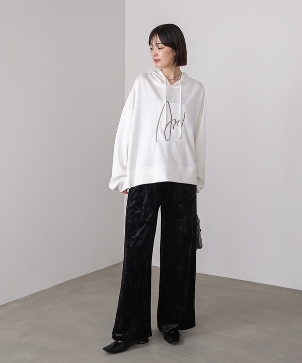 メッシュベロアイージーパンツ