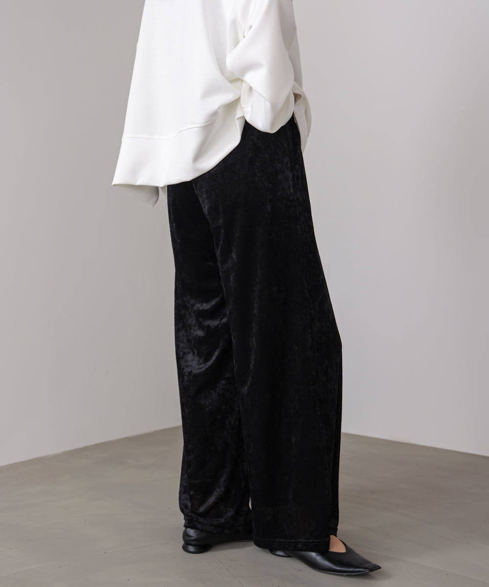 メッシュベロアイージーパンツ