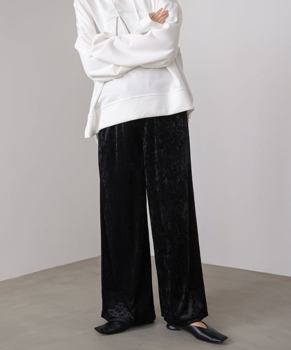 メッシュベロアイージーパンツ