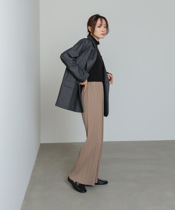 ランダムプリーツパンツ