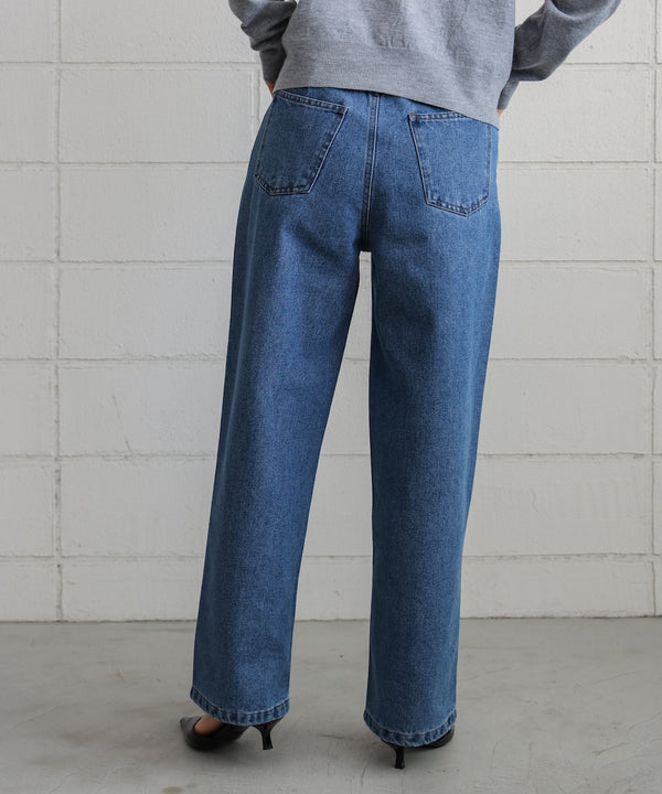 【WEB限定】デニムアシメパンツ