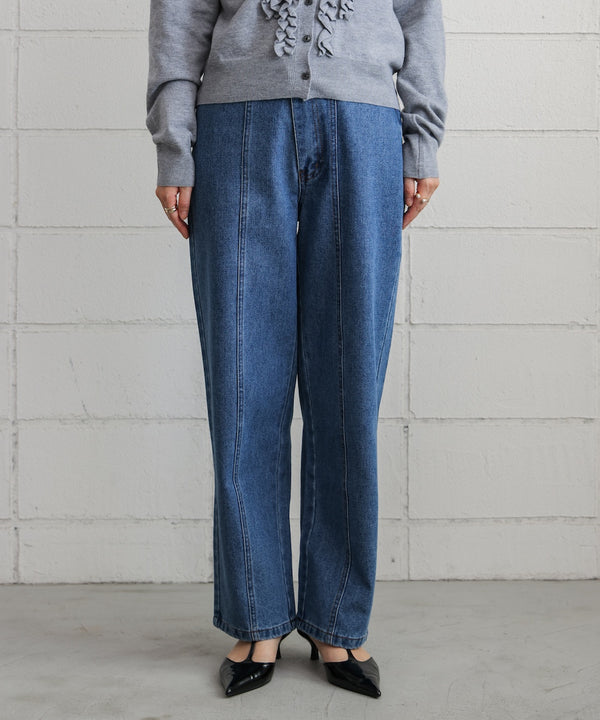 【WEB限定】デニムアシメパンツ