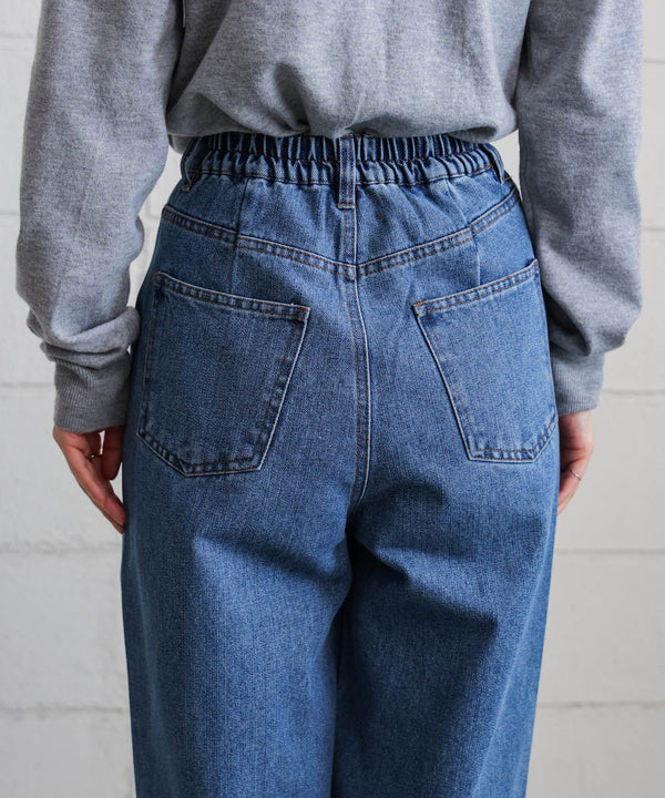 【WEB限定】デニムアシメパンツ