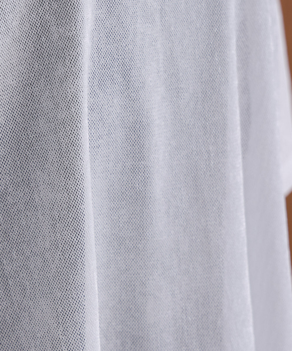 【WEB限定】シアーベロア五分袖Tシャツ