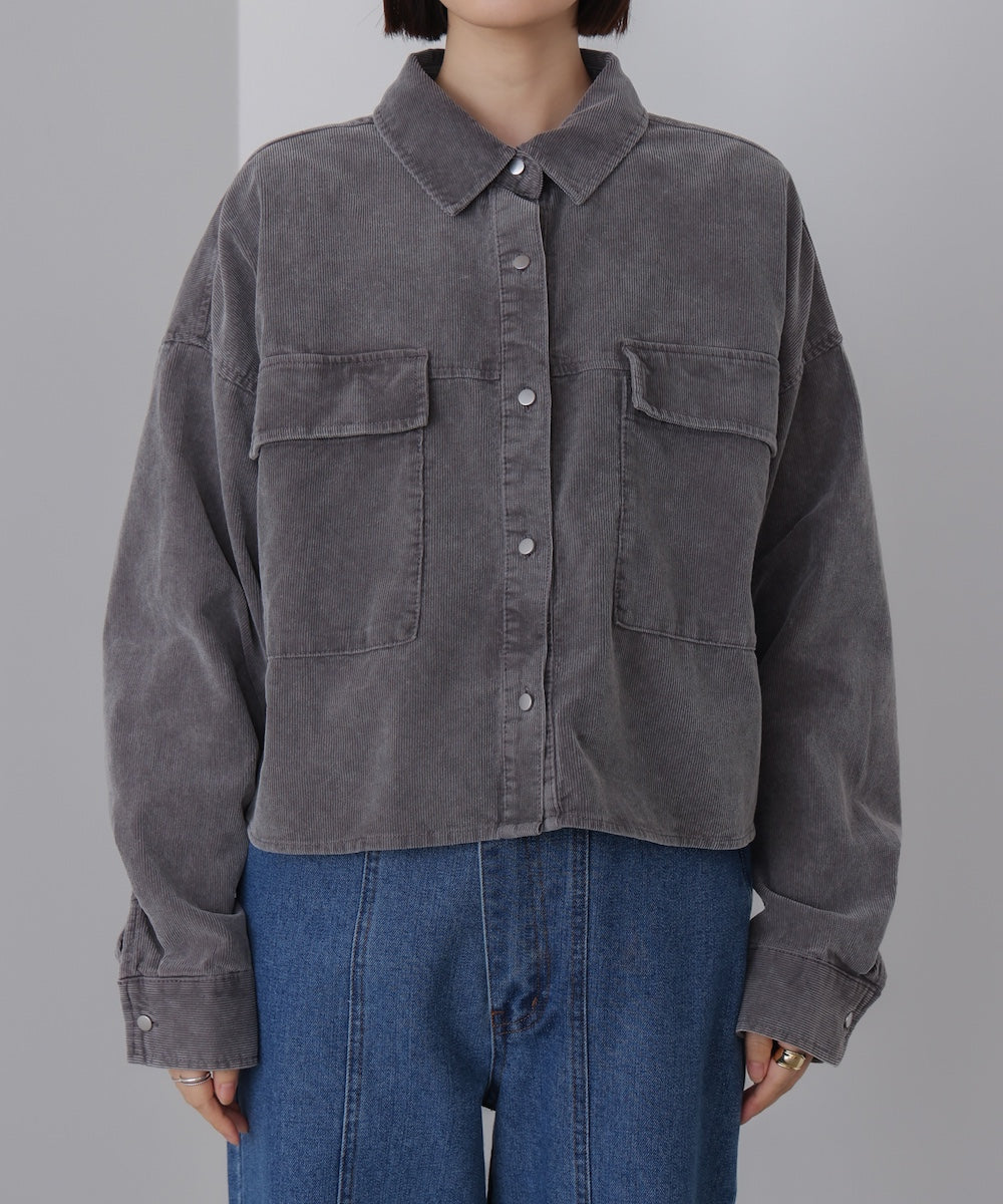 【WEB限定】ビンテージカラーコーディロイシャツ