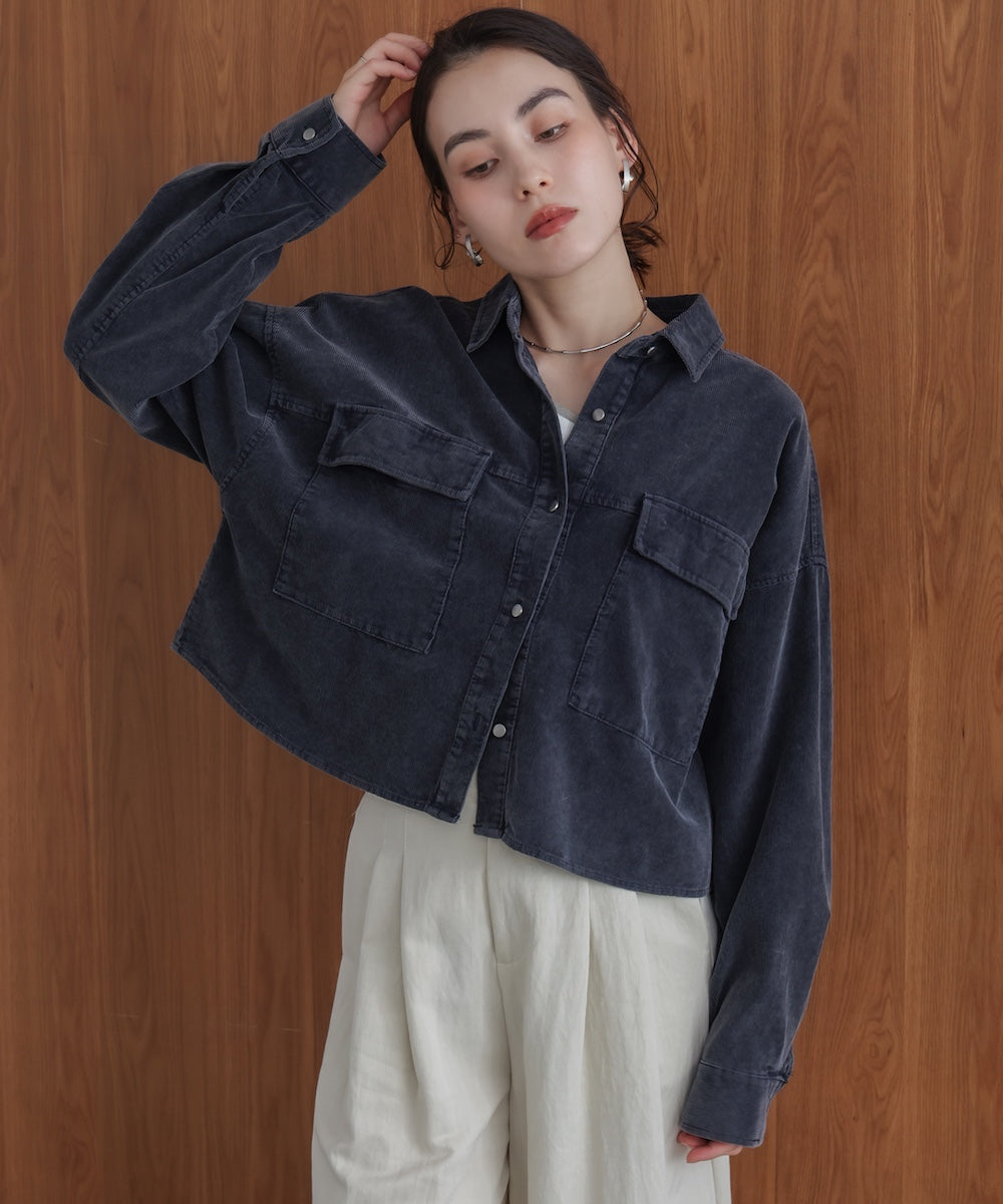【WEB限定】ビンテージカラーコーディロイシャツ