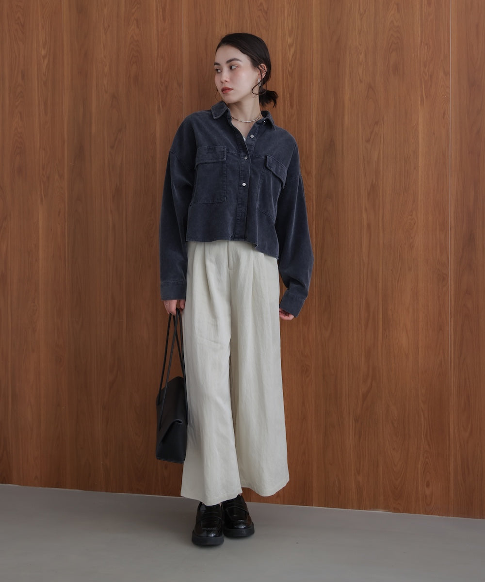 【WEB限定】ビンテージカラーコーディロイシャツ