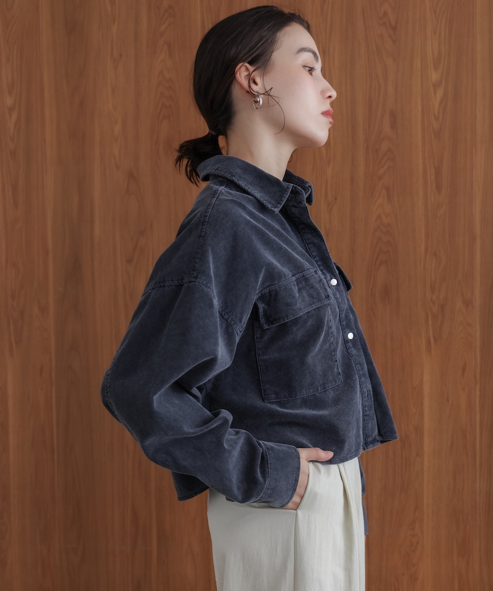 【WEB限定】ビンテージカラーコーディロイシャツ