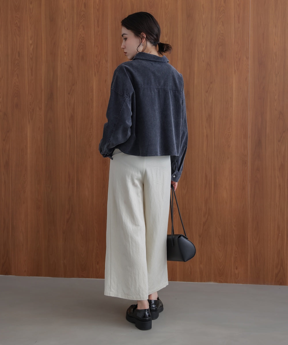 【WEB限定】ビンテージカラーコーディロイシャツ