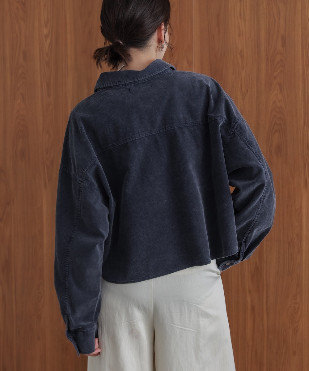 【WEB限定】ビンテージカラーコーディロイシャツ