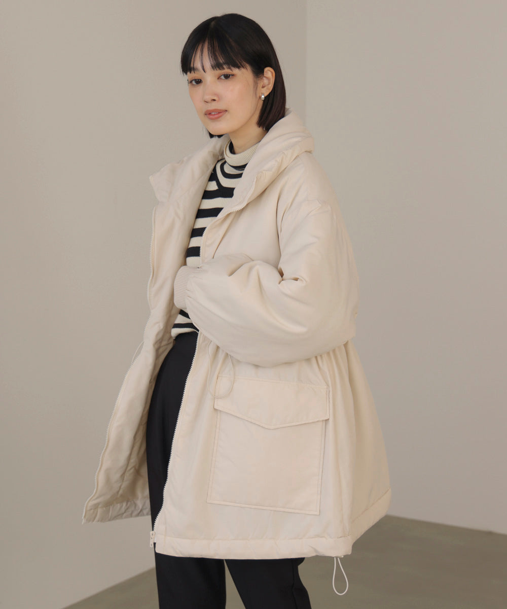 【WEB限定】オーバーサイズ中綿コート