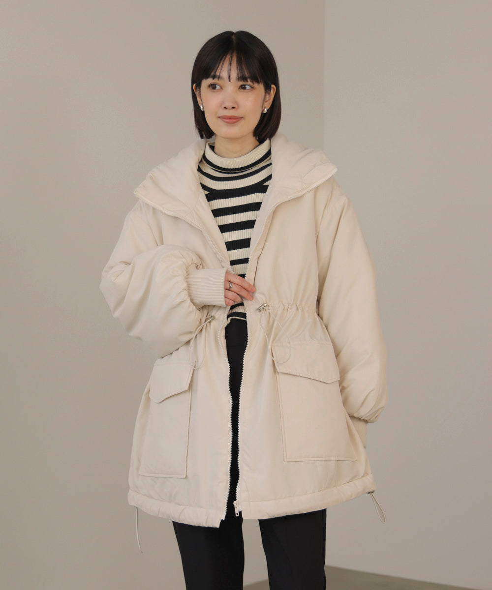 【WEB限定】オーバーサイズ中綿コート