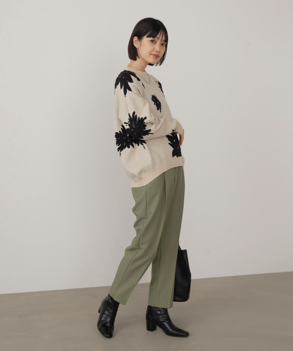 【WEB限定】スラっとテーパードパンツ