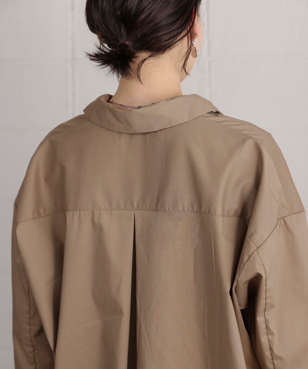 【WEB限定】ブロードスキッパーブラウスチュニック