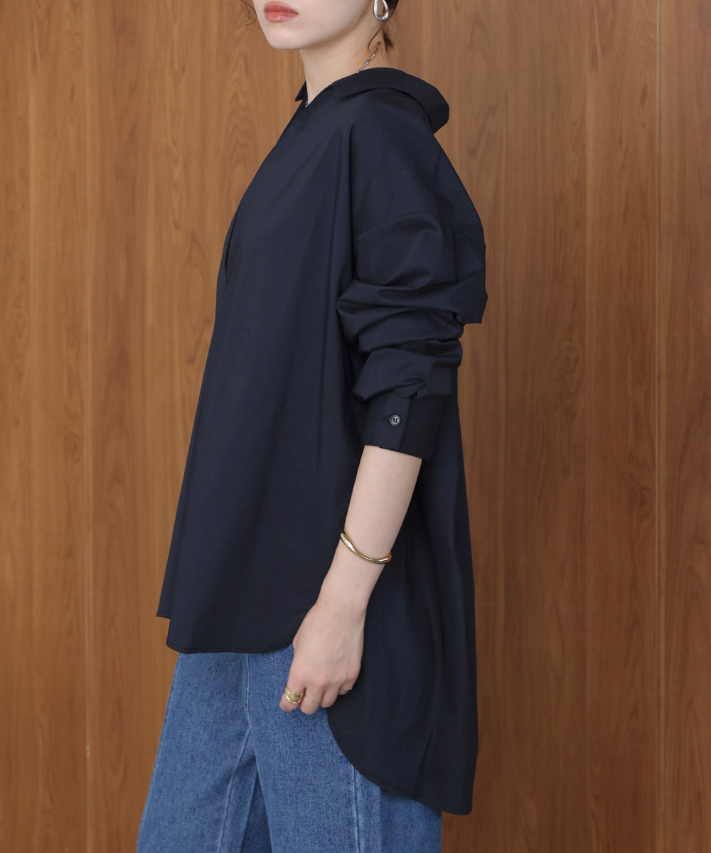 【WEB限定】ブロードスキッパーブラウスチュニック