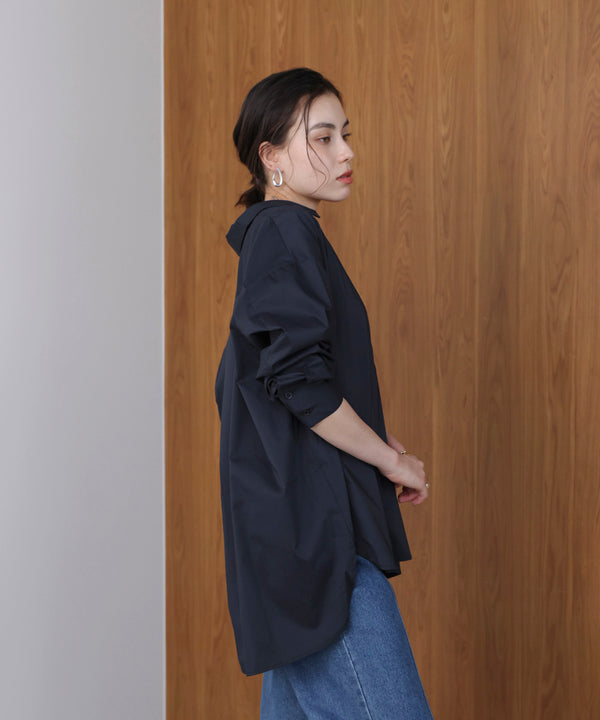 【WEB限定】ブロードスキッパーブラウスチュニック