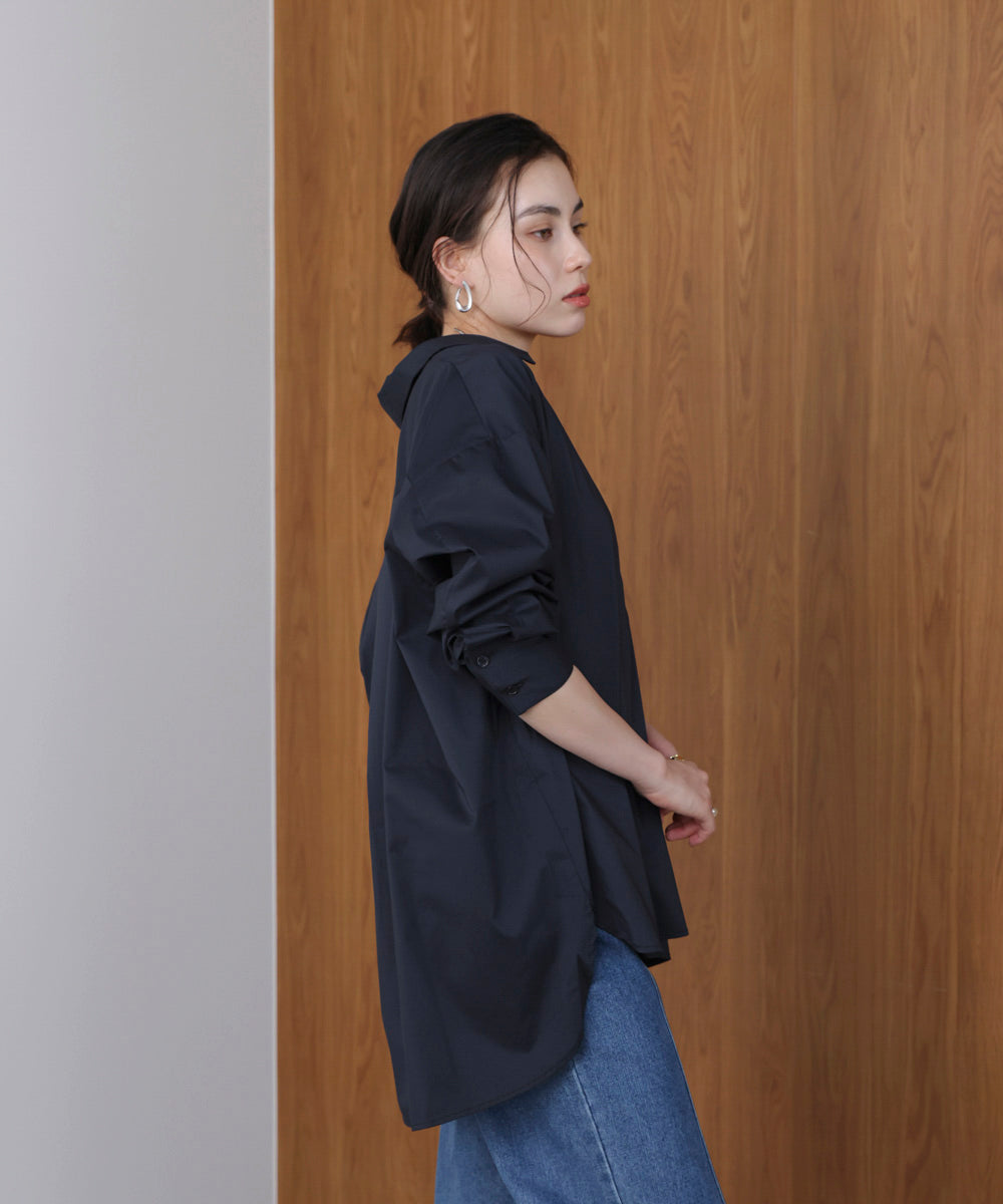 【WEB限定】ブロードスキッパーブラウスチュニック
