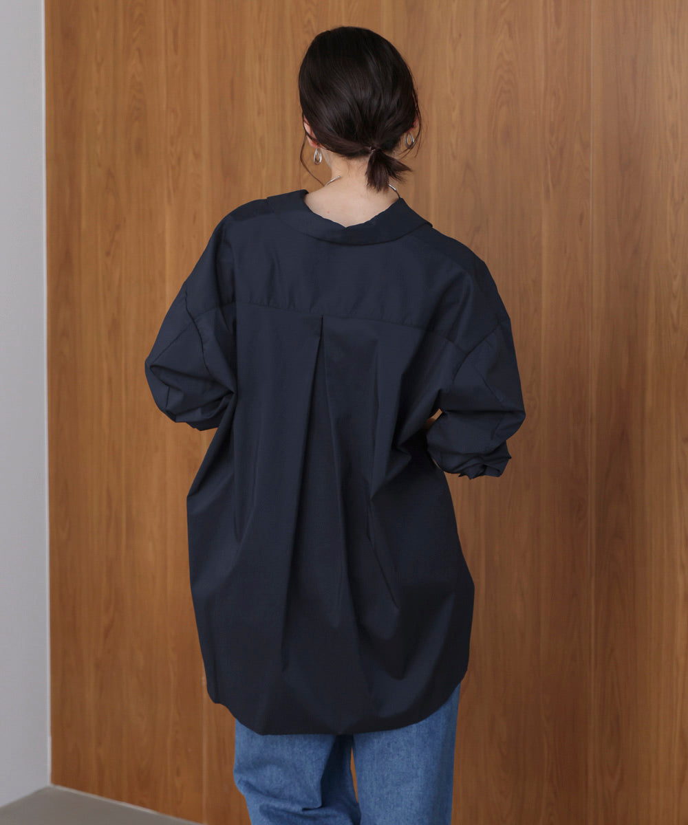 【WEB限定】ブロードスキッパーブラウスチュニック