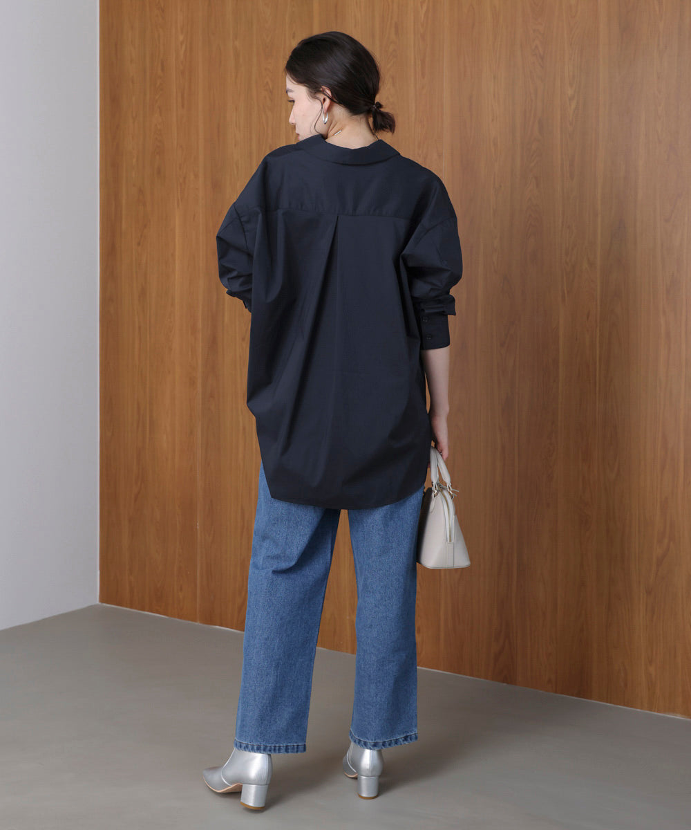 【WEB限定】ブロードスキッパーブラウスチュニック