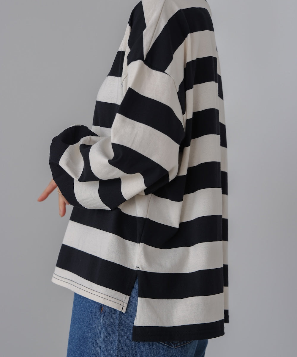 ボーダードルマンプルオーバー