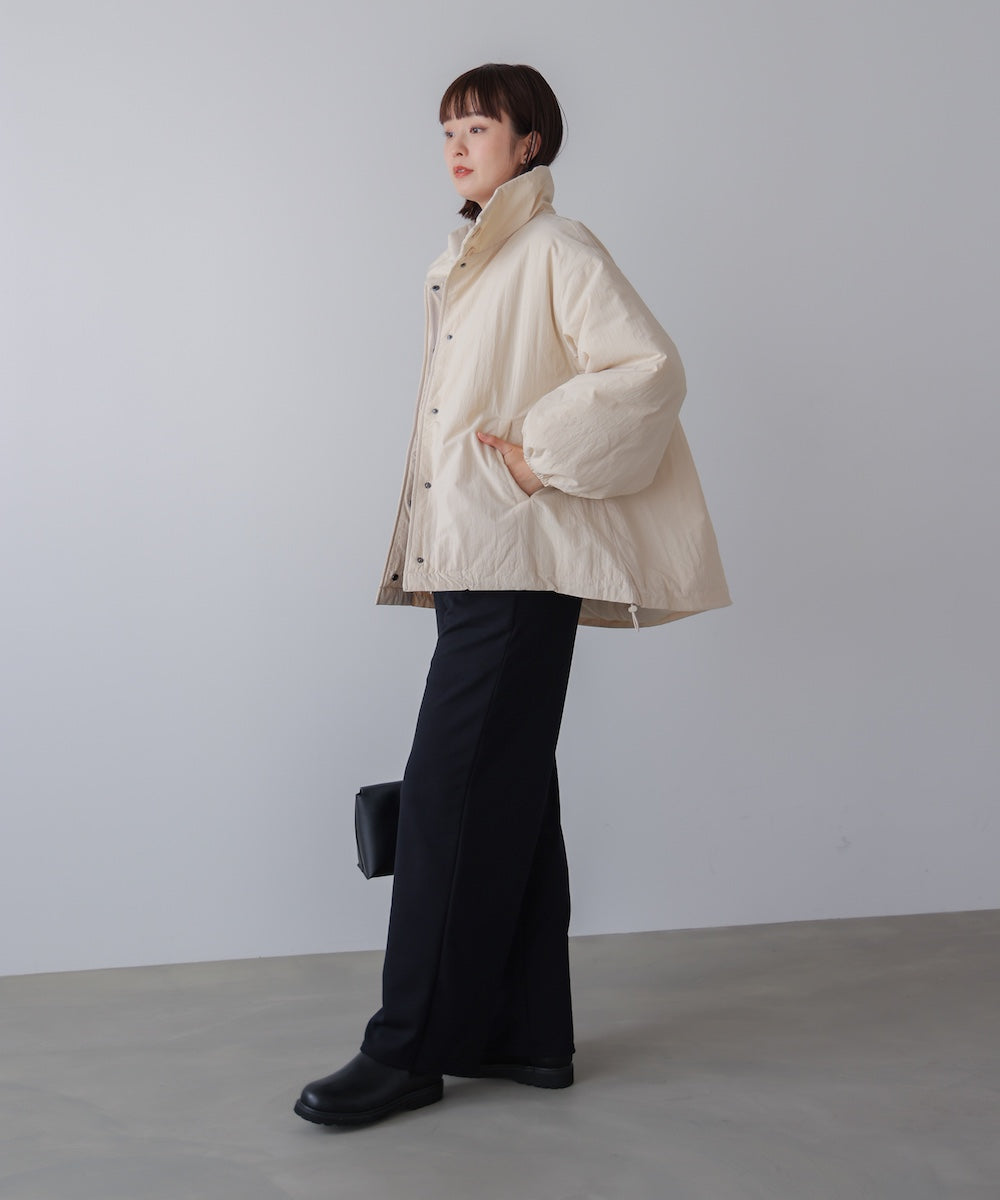 ハイネック中綿ブルゾン