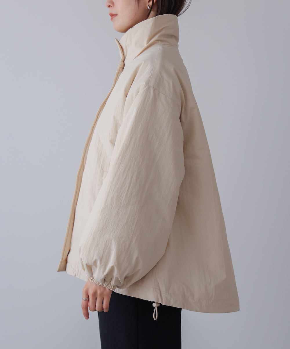 ハイネック中綿ブルゾン